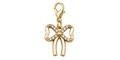 Rhinestone Bow Charm (Small Stones)