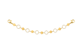 Gold Ring and Disc Chain