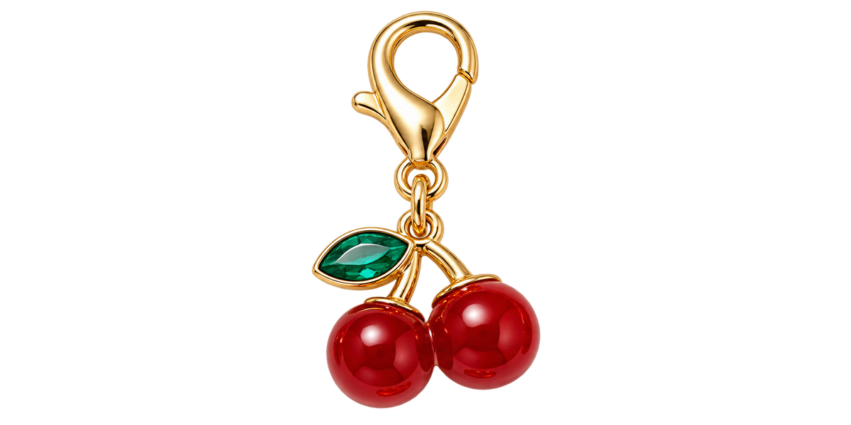 Bubble Cherry Charm