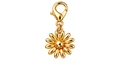 Gold Sunflower Charm