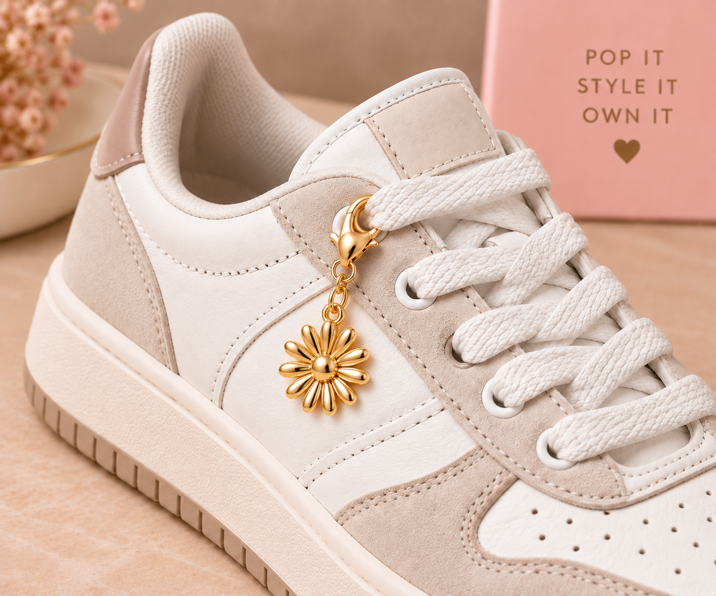 Gold Sunflower Charm