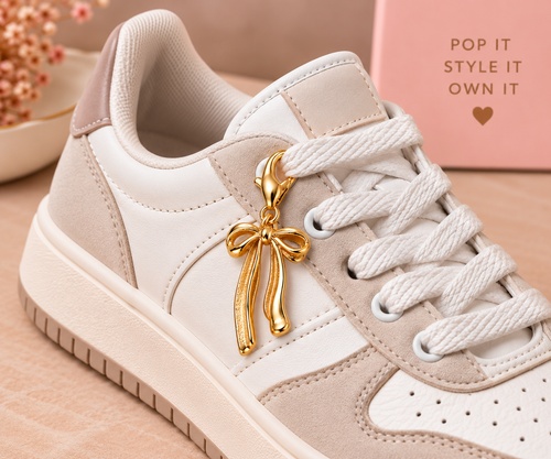 Gold Bow Charm