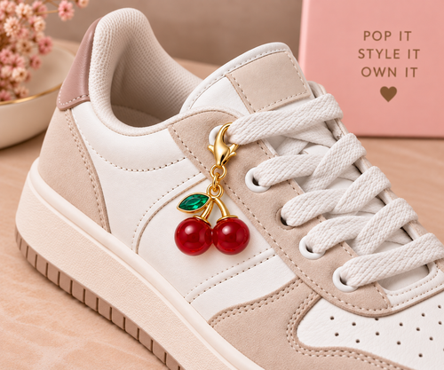 Bubble Cherry Charm