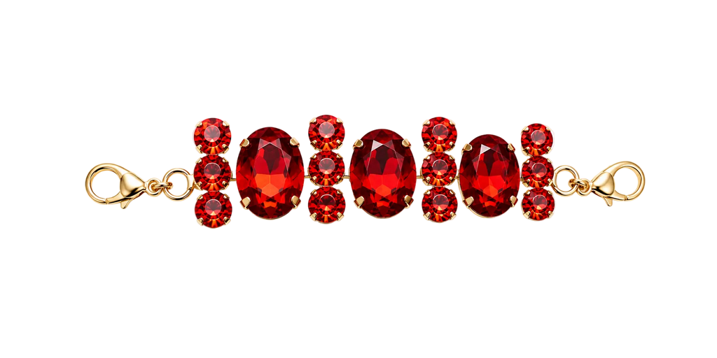 Jeweled Ruby Charm