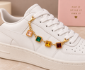Four-Gem Gold Chain
