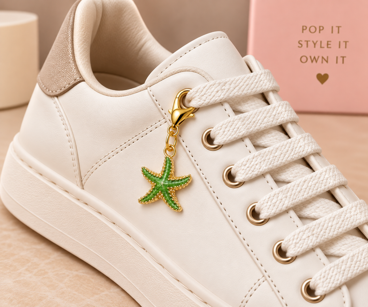 Starfish Charm - Green