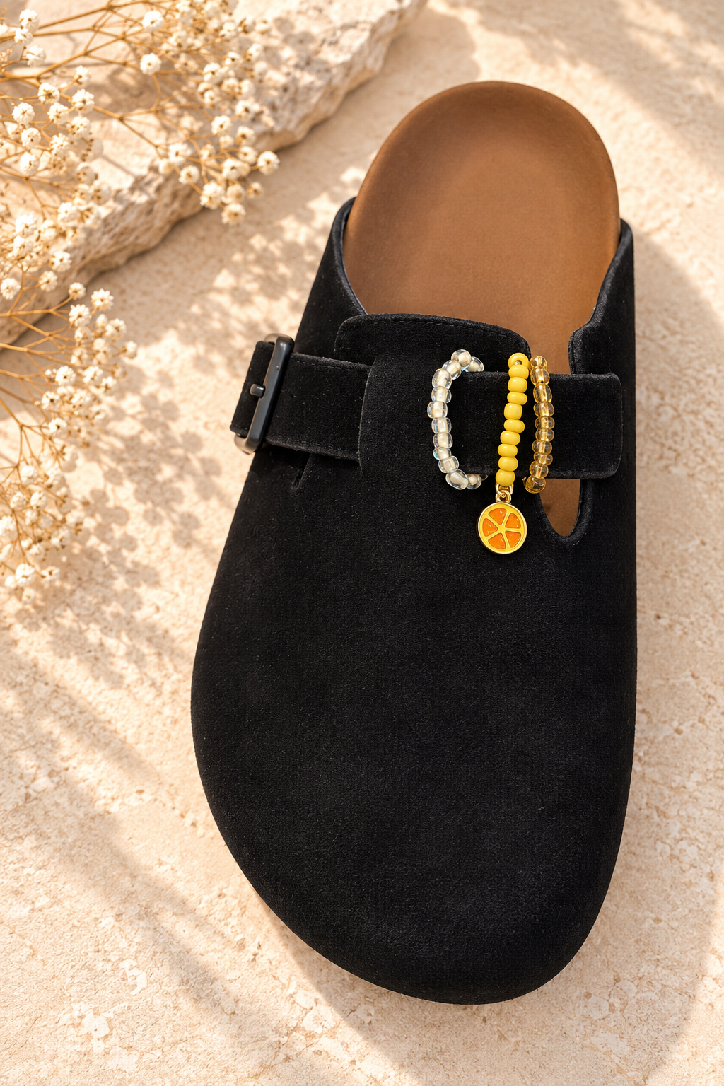 Lemon Drop Clog Charm