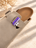 Pearl Bow Clog Charm